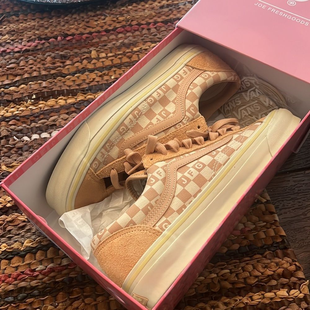 Vans x Joe Freshgoods OG Style 36 LX "Khaki" sneakers 9 Mens 10.5 Women - Picture 3 of 11